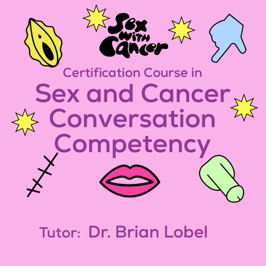 Sex and Cancer Conversation Competency Certification Course illustration